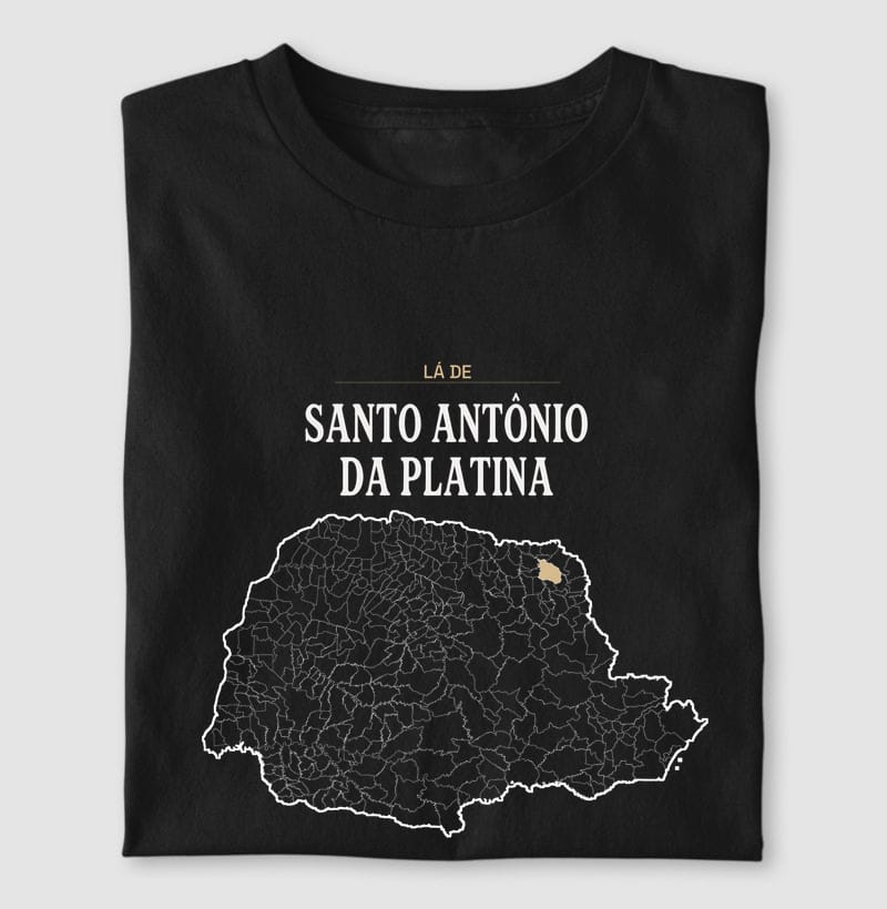 Camiseta Território de Santo Antônio da Platina