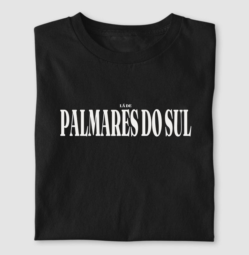 Camiseta Tipografia de Palmares do Sul