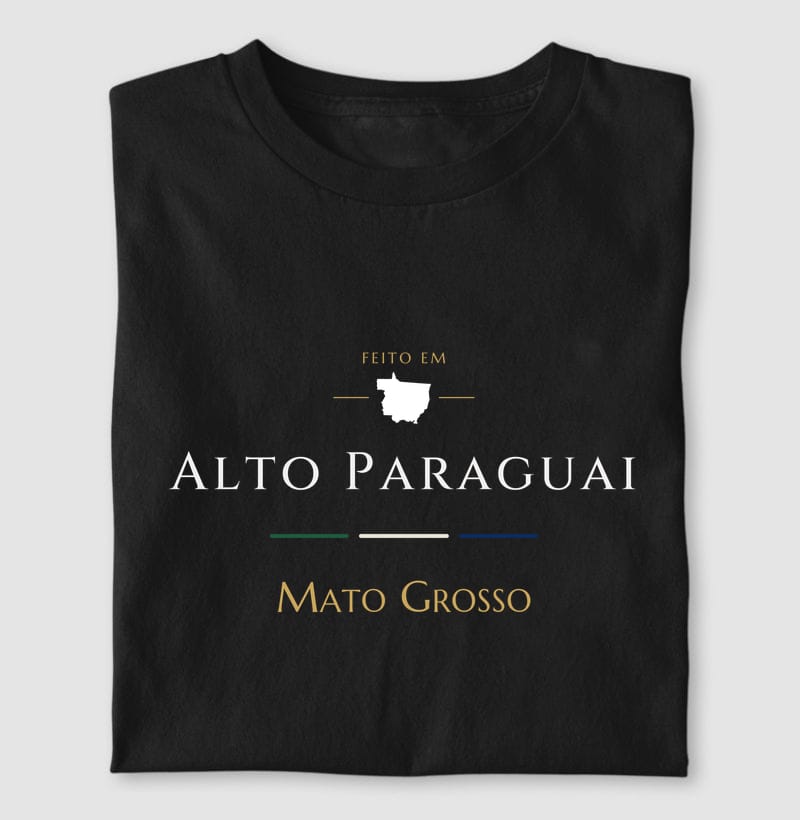Camiseta Feito em de Alto Paraguai