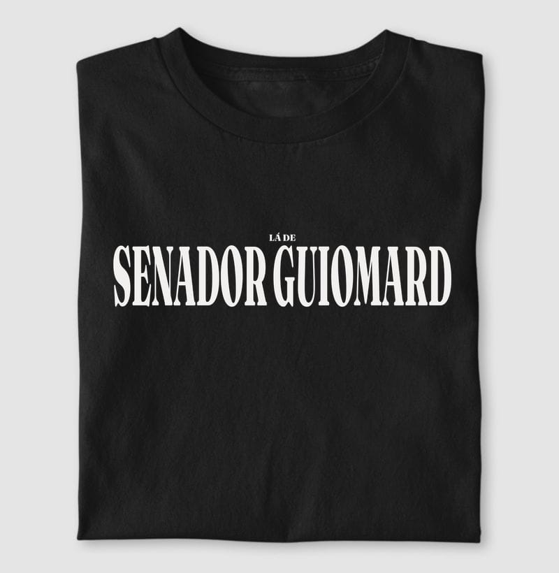 Camiseta Tipografia de Senador Guiomard