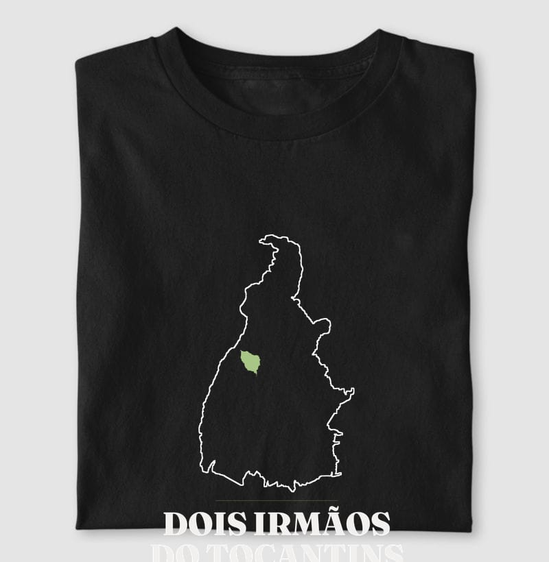 Camiseta Traço de Dois Irmãos do Tocantins