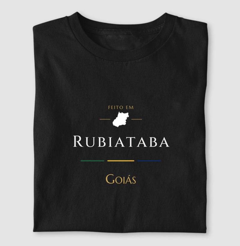 Camiseta Feito em de Rubiataba