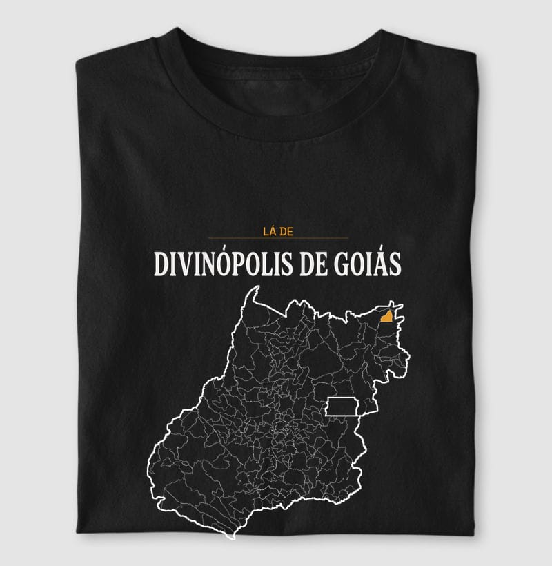 Camiseta Território de Divinópolis de Goiás