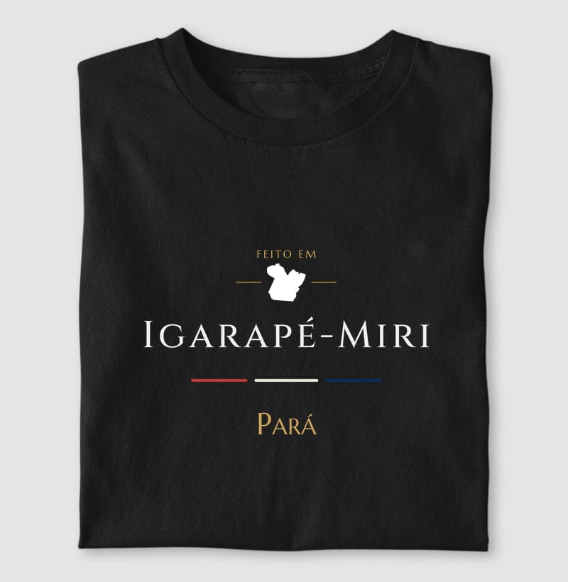Camiseta Feito em de Igarapé-Miri