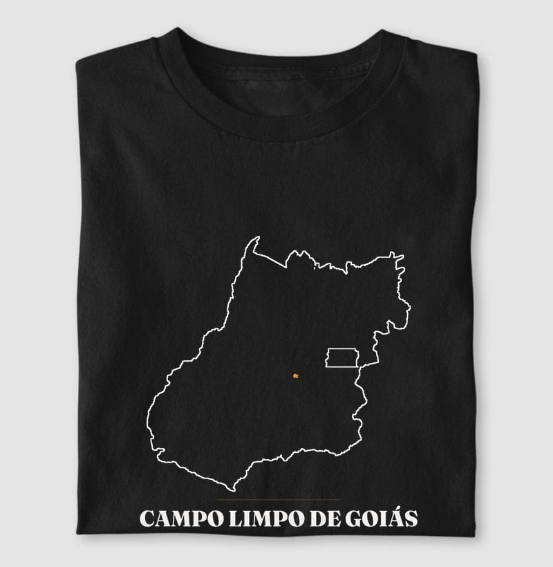 Camiseta Traço de Campo Limpo de Goiás
