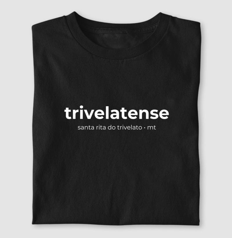 Camiseta Gentílico de Santa Rita do Trivelato