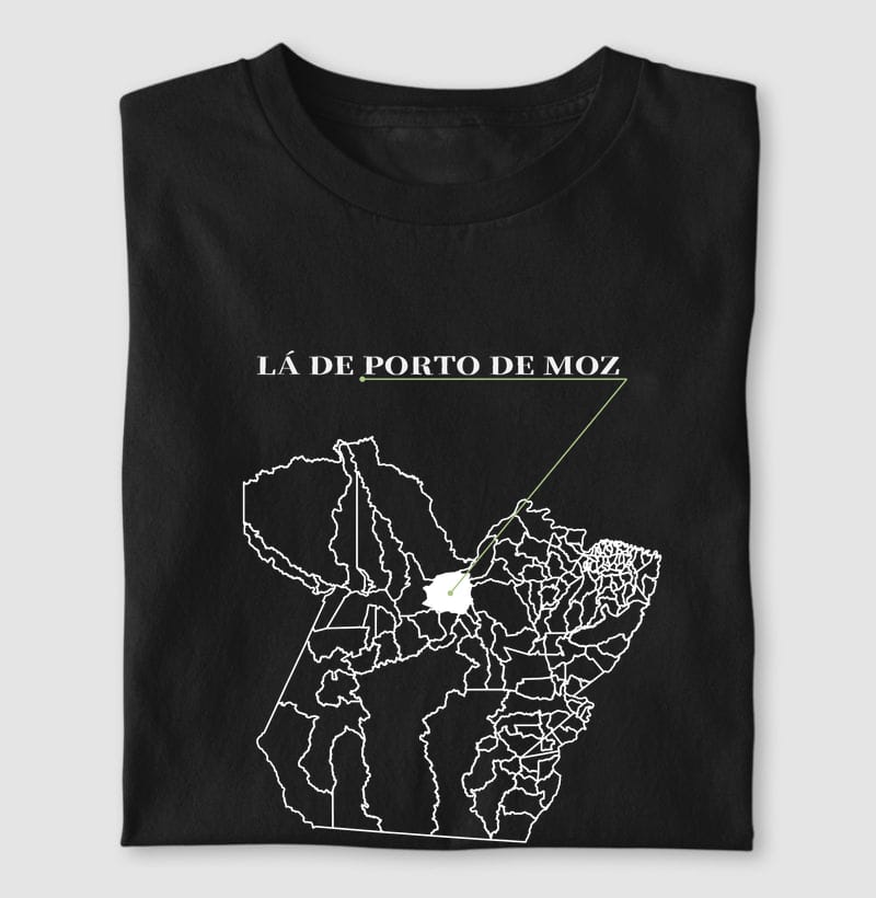 Camiseta Ponto de Origem de Porto de Moz