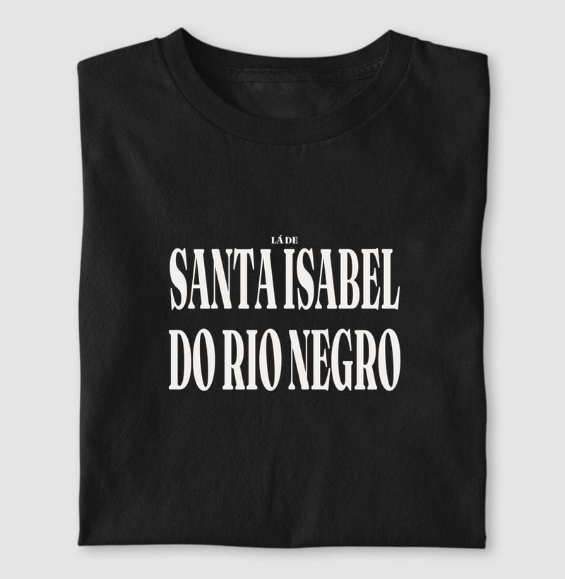 Camiseta Tipografia de Santa Isabel do Rio Negro