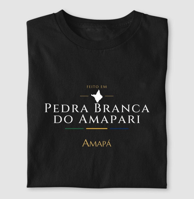 Feito em, Pedra Branca do Amapari · AP