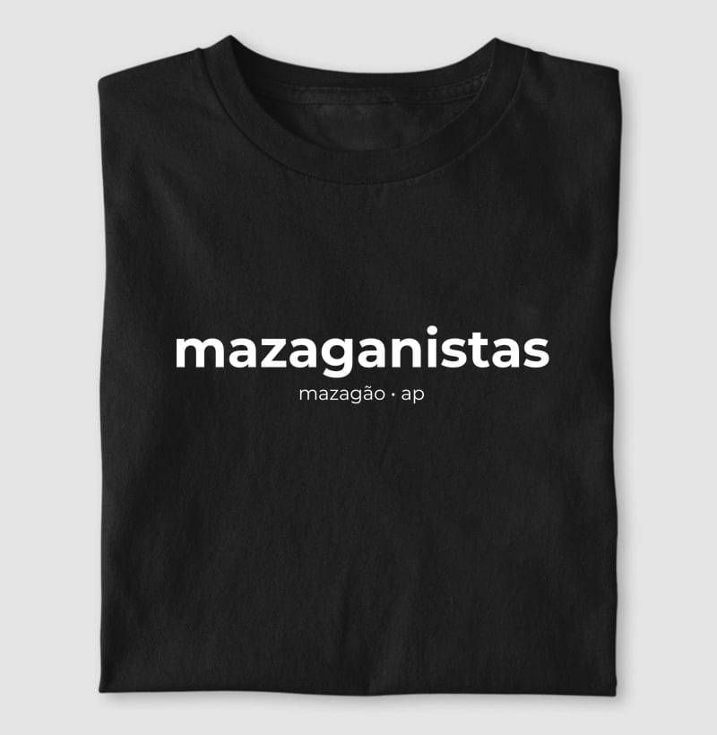 Camiseta Gentílico de Mazagão