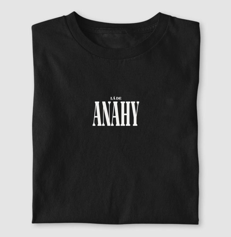 Camiseta Tipografia de Anahy