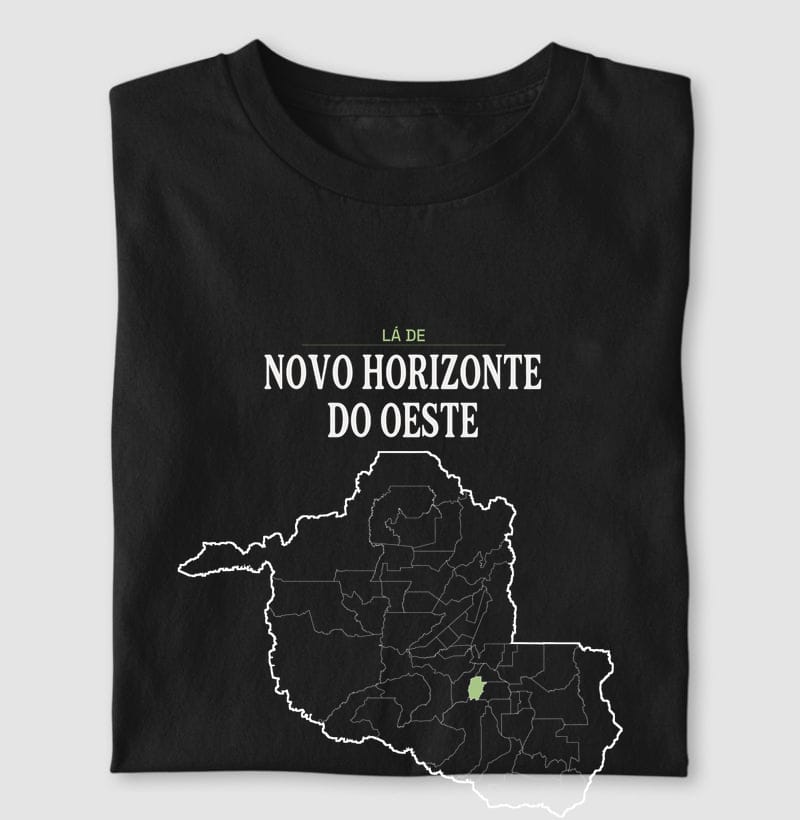 Camiseta Território de Novo Horizonte do Oeste