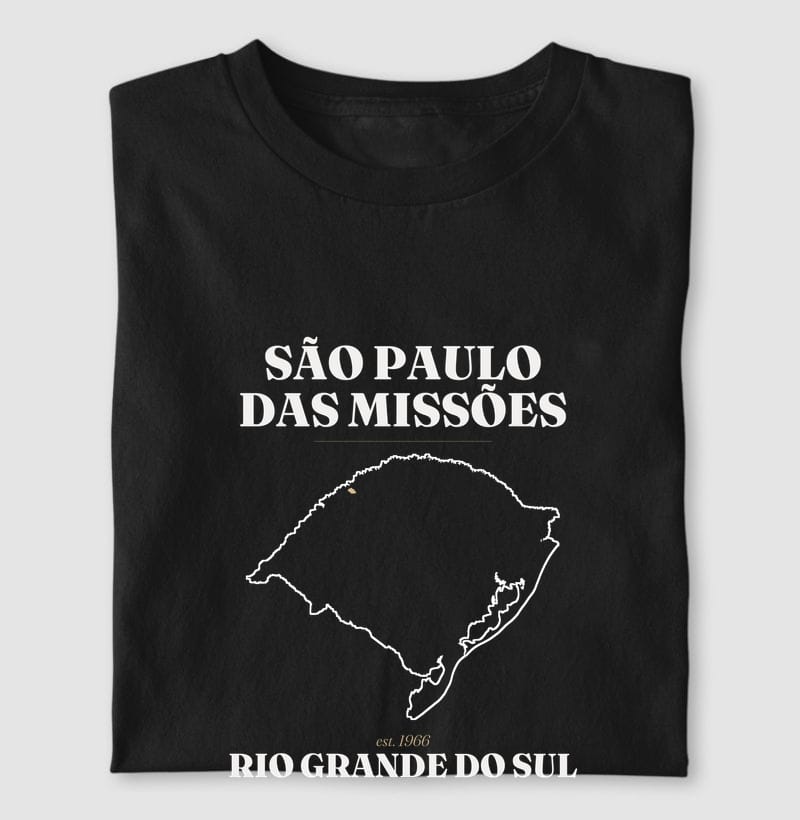 Camiseta Legado de São Paulo das Missões
