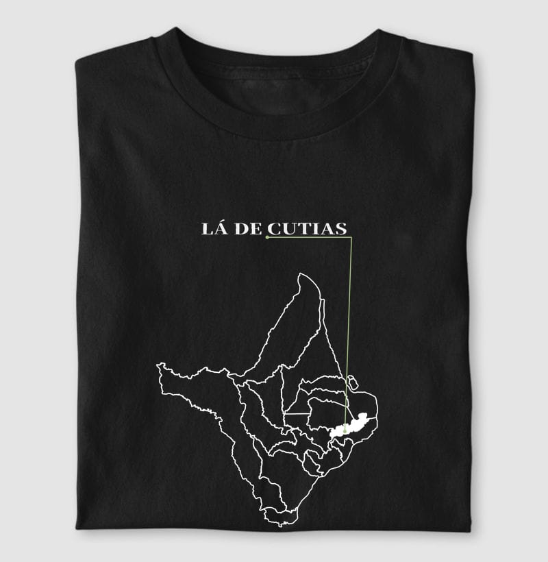Camiseta Ponto de Origem de Cutias