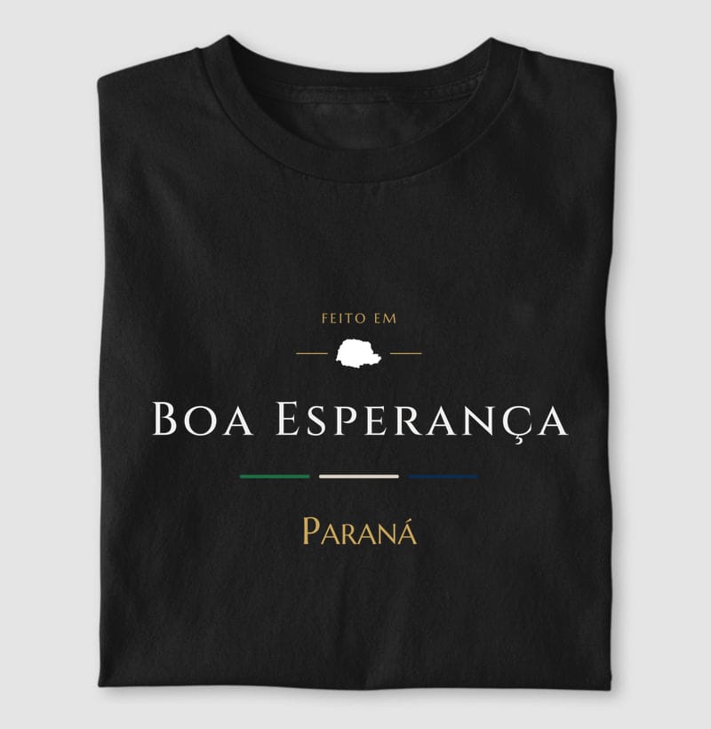Camiseta Feito em de Boa Esperança