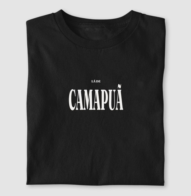 Camiseta Tipografia de Camapuã