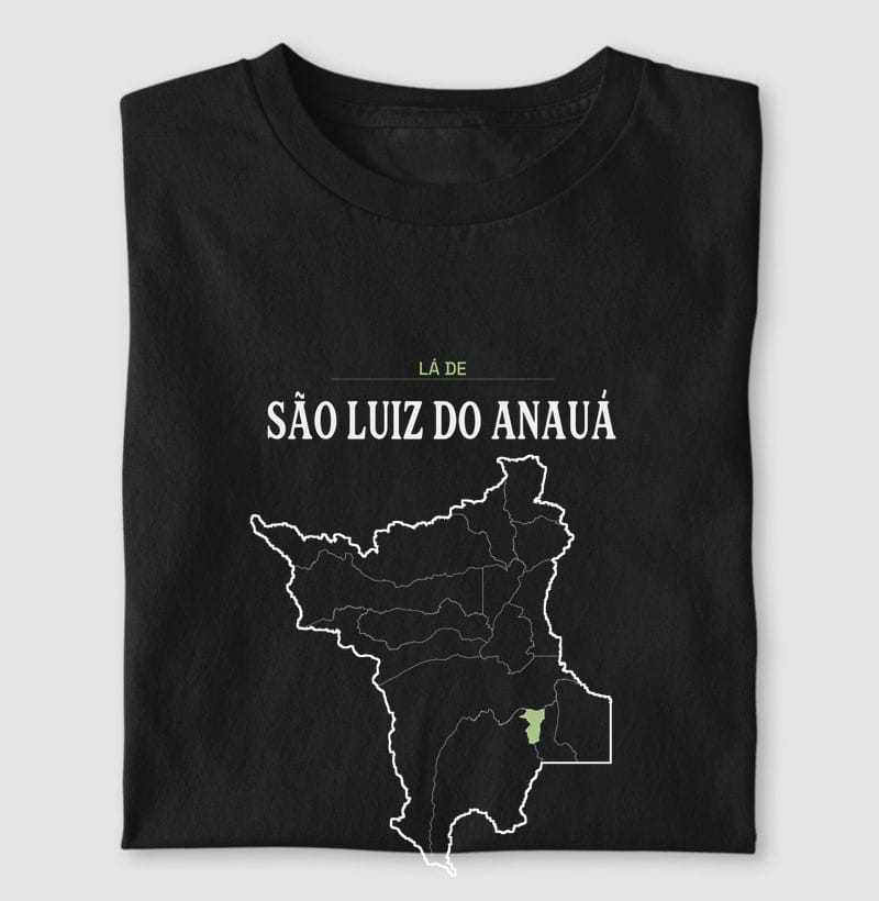 Camiseta Território de São Luiz do Anauá