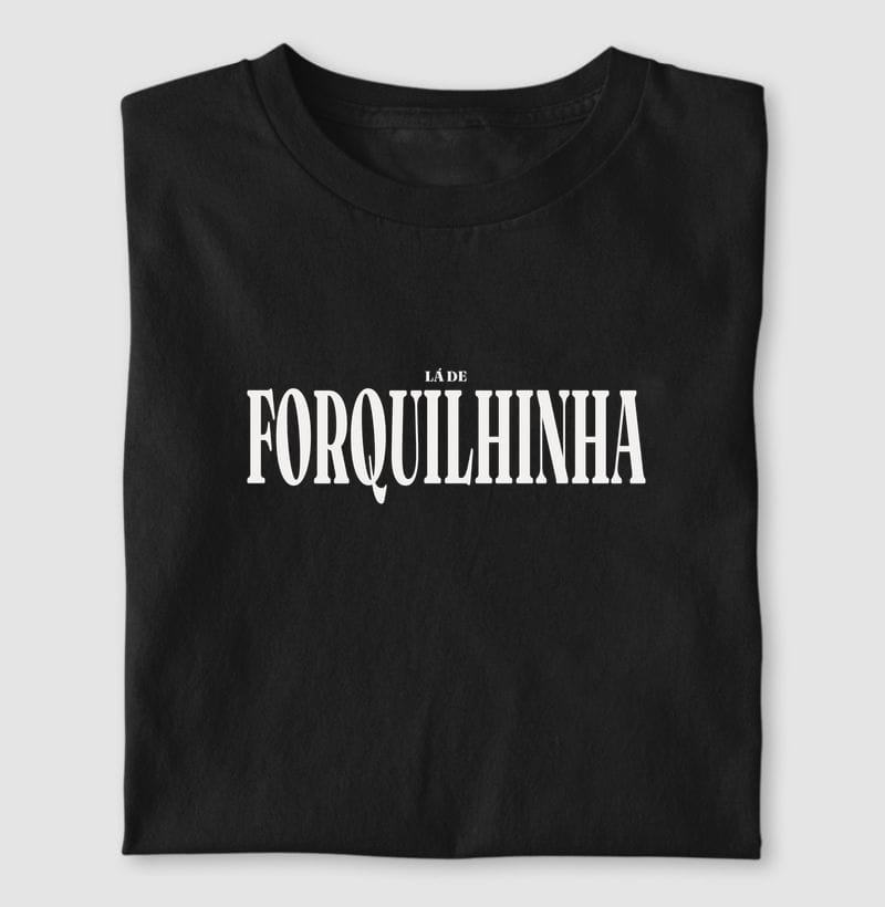 Camiseta Tipografia de Forquilhinha