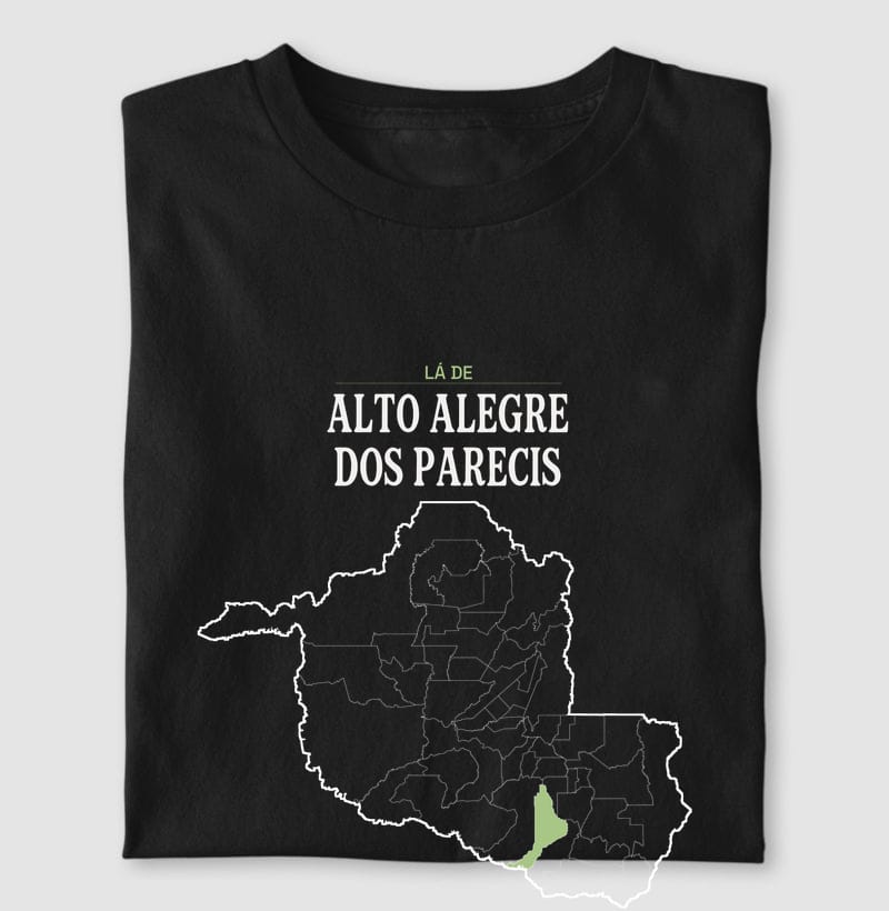 Camiseta Território de Alto Alegre dos Parecis