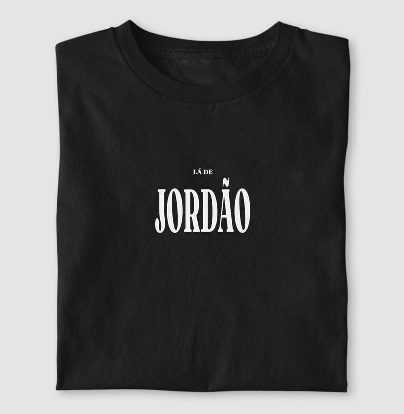 Camiseta Tipografia de Jordão