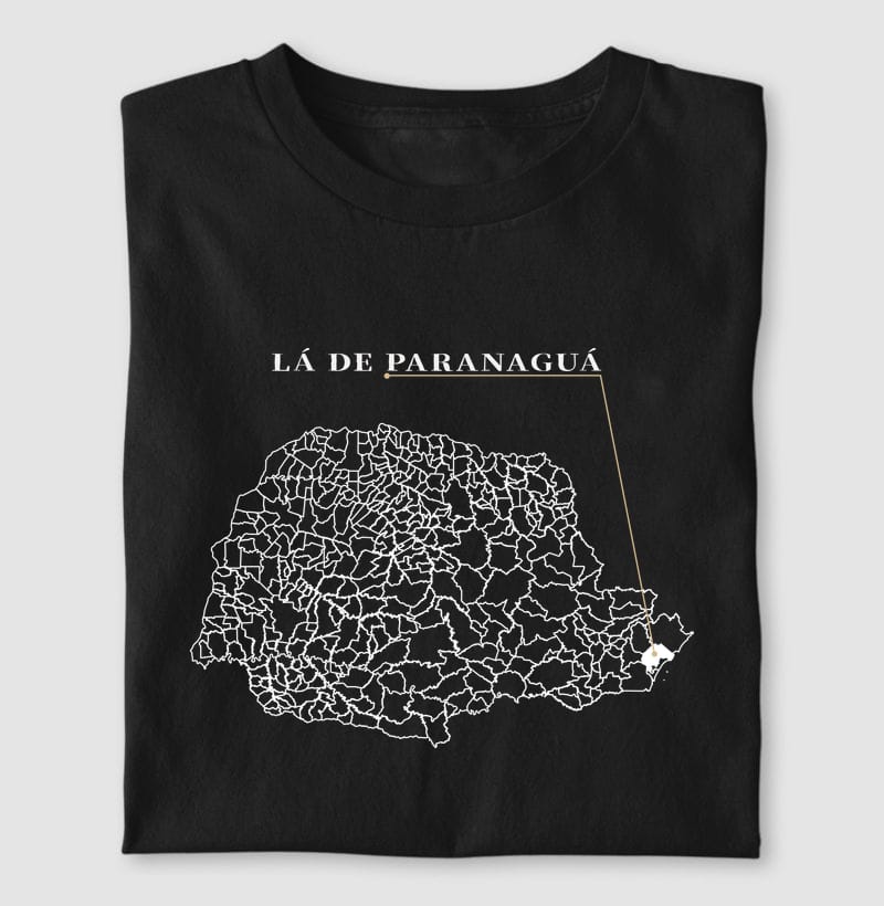 Camiseta Ponto de Origem de Paranaguá