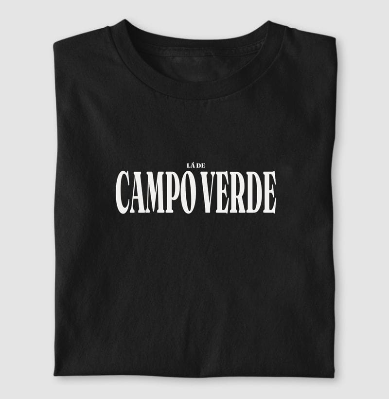 Camiseta Tipografia de Campo Verde