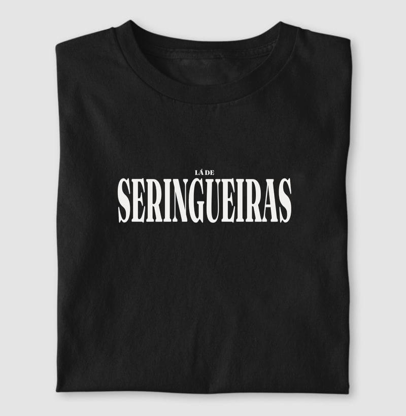 Camiseta Tipografia de Seringueiras