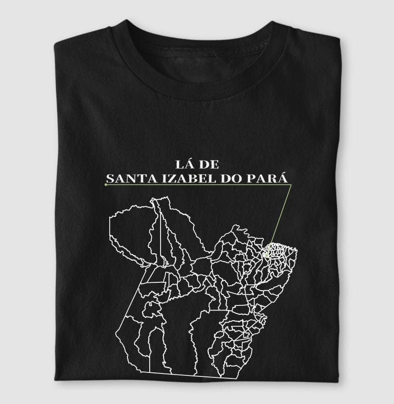 Camiseta Ponto de Origem de Santa Izabel do Pará