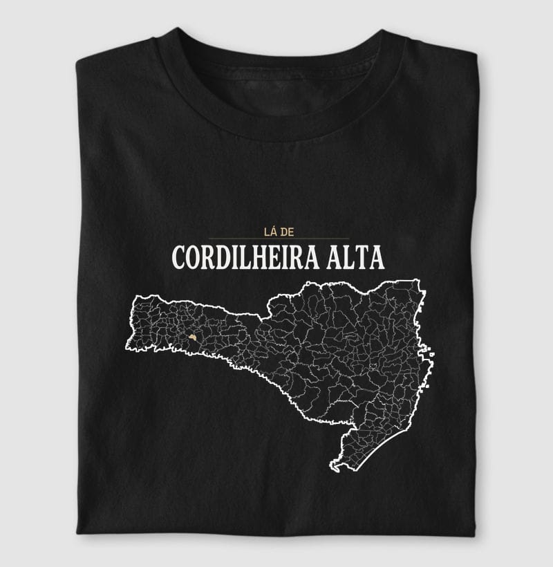Camiseta Território de Cordilheira Alta