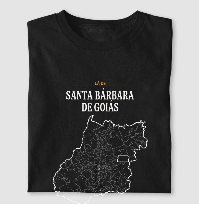 Camiseta Território de Santa Bárbara de Goiás