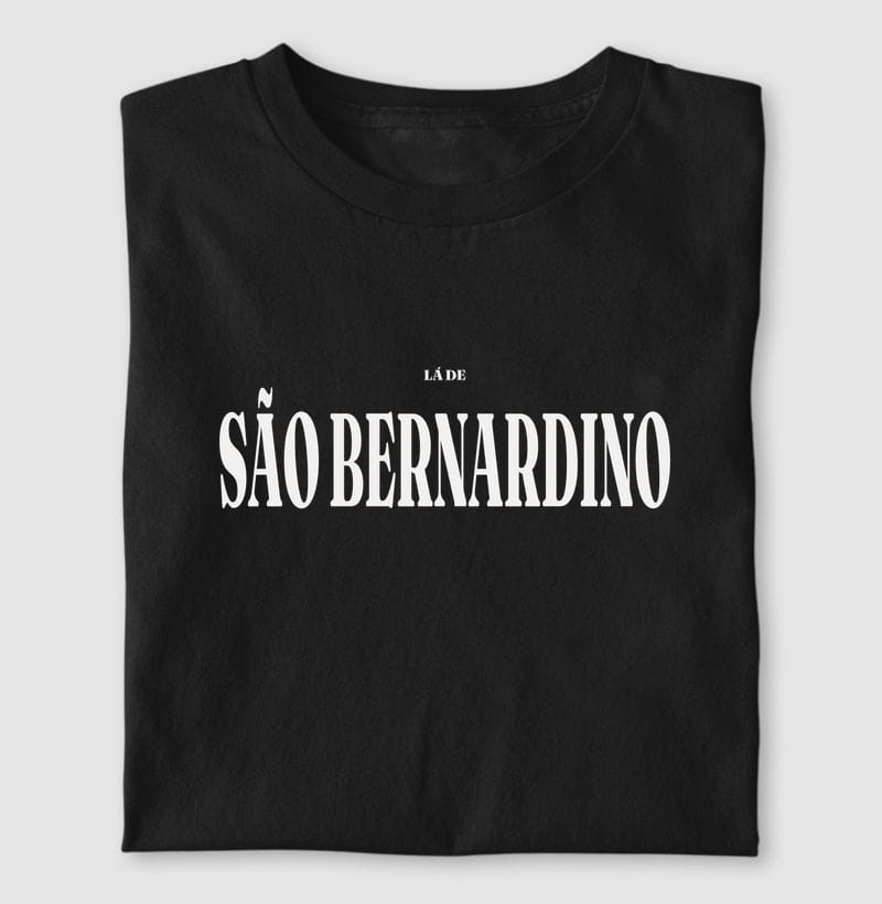 Camiseta Tipografia de São Bernardino