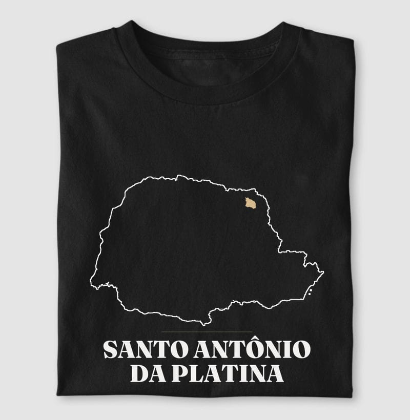 Camiseta Traço de Santo Antônio da Platina