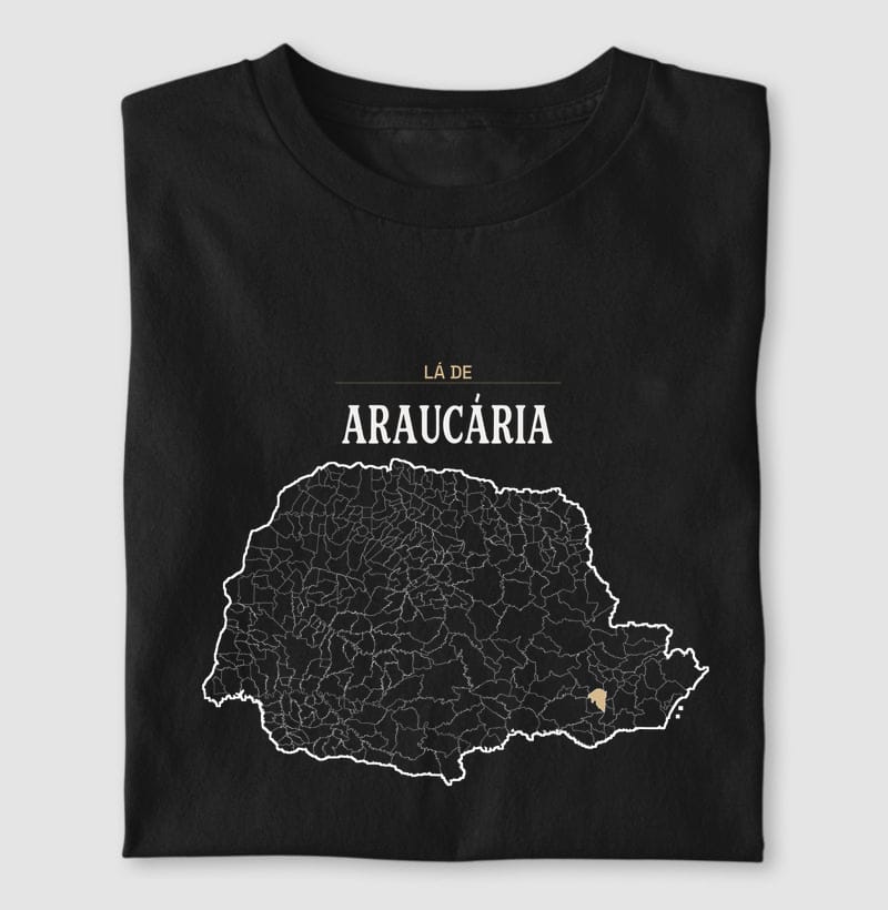 Camiseta Território de Araucária