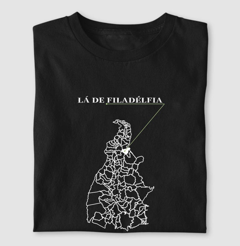 Camiseta Ponto de Origem de Filadélfia