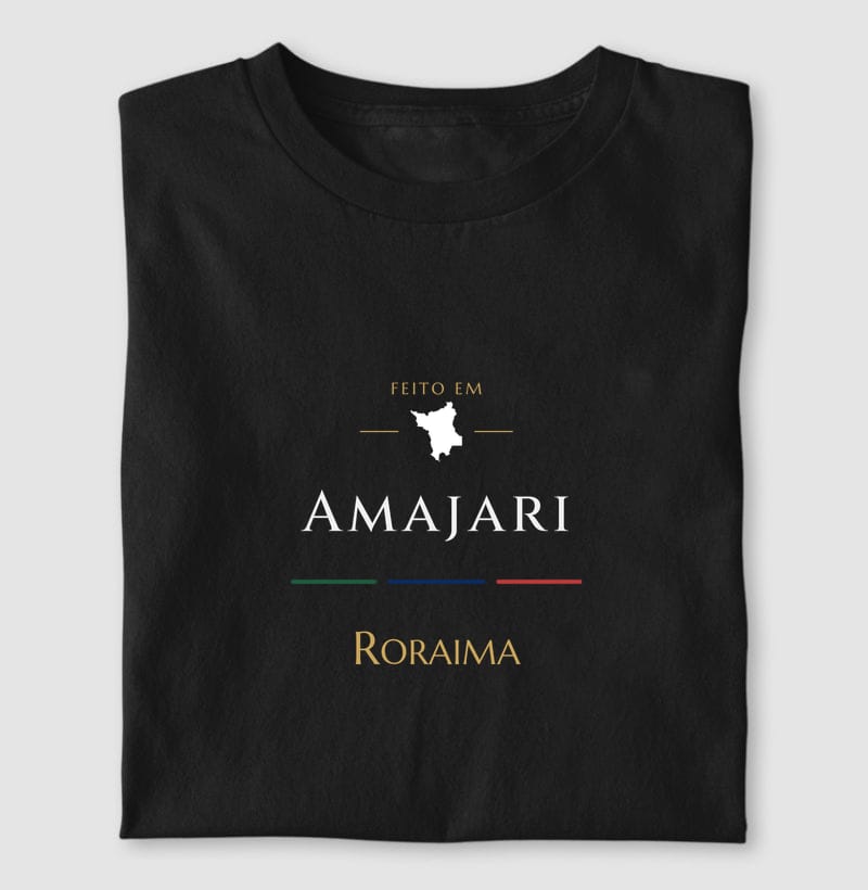Camiseta Feito em de Amajari