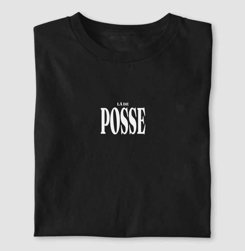 Camiseta Tipografia de Posse