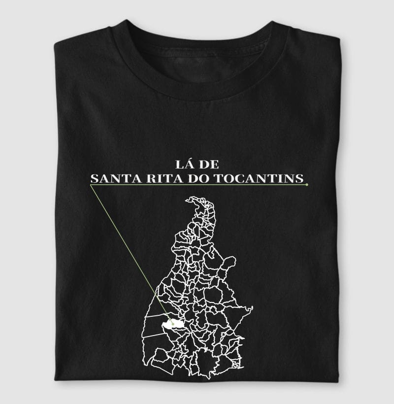 Camiseta Ponto de Origem de Santa Rita do Tocantins