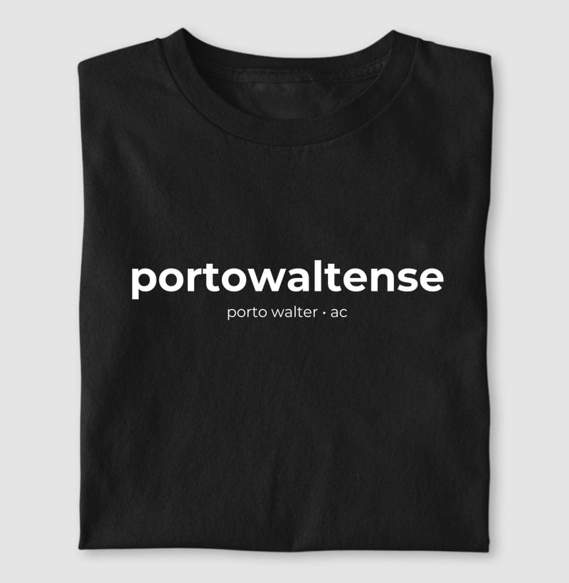 Camiseta Gentílico de Porto Walter