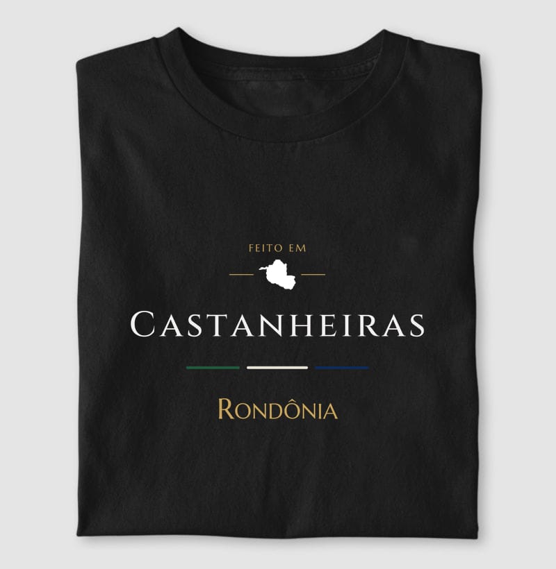 Feito em, Castanheiras · RO