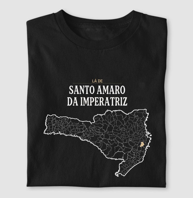 Camiseta Território de Santo Amaro da Imperatriz