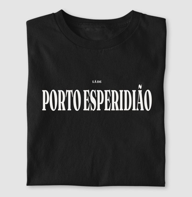Camiseta Tipografia de Porto Esperidião