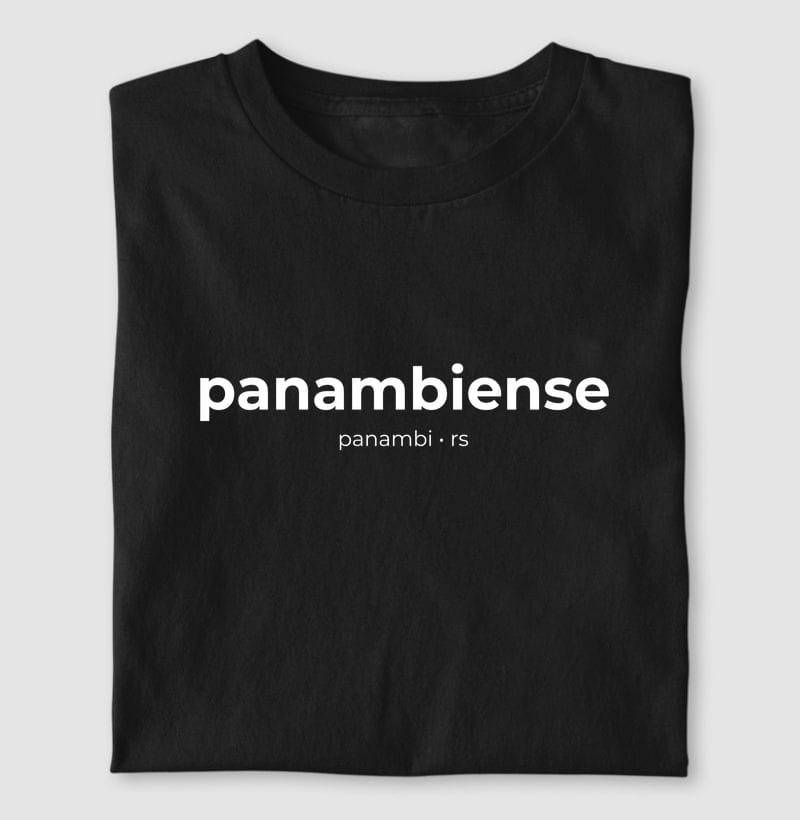 Camiseta Gentílico de Panambi