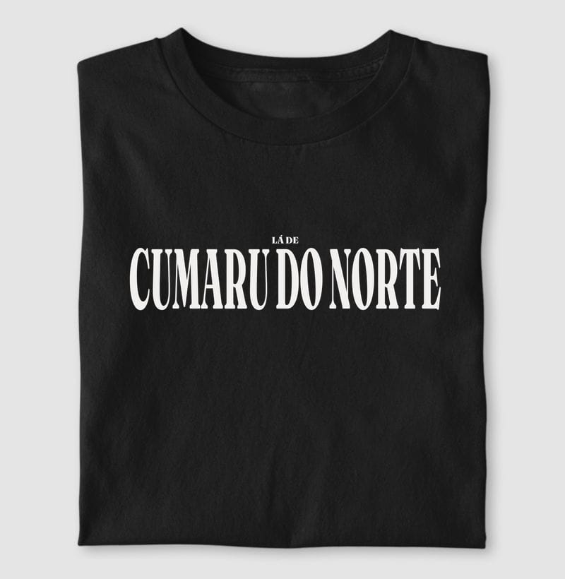 Camiseta Tipografia de Cumaru do Norte