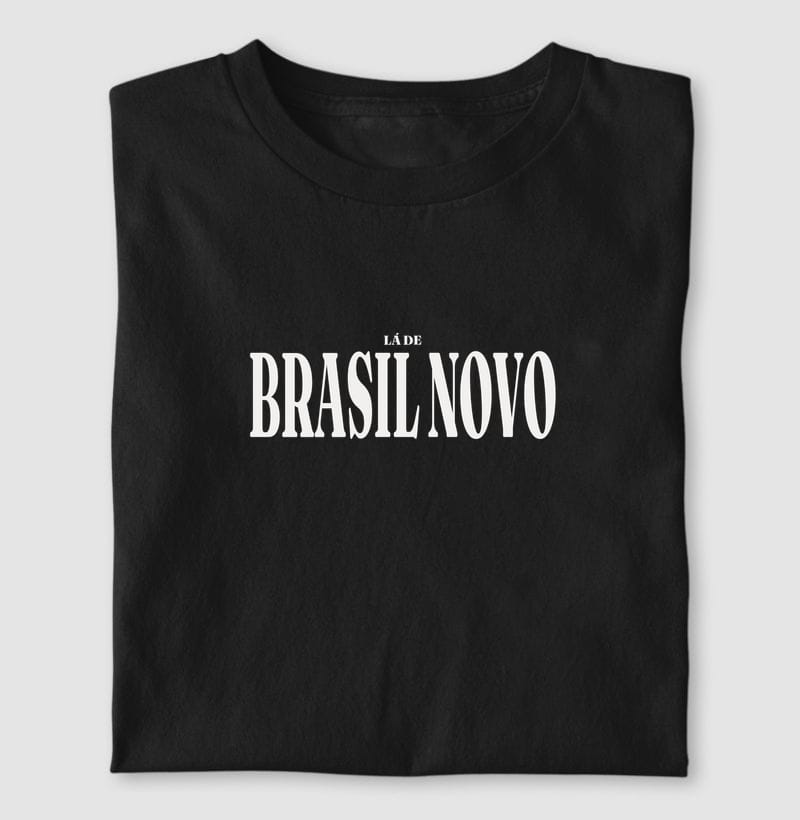 Camiseta Tipografia de Brasil Novo