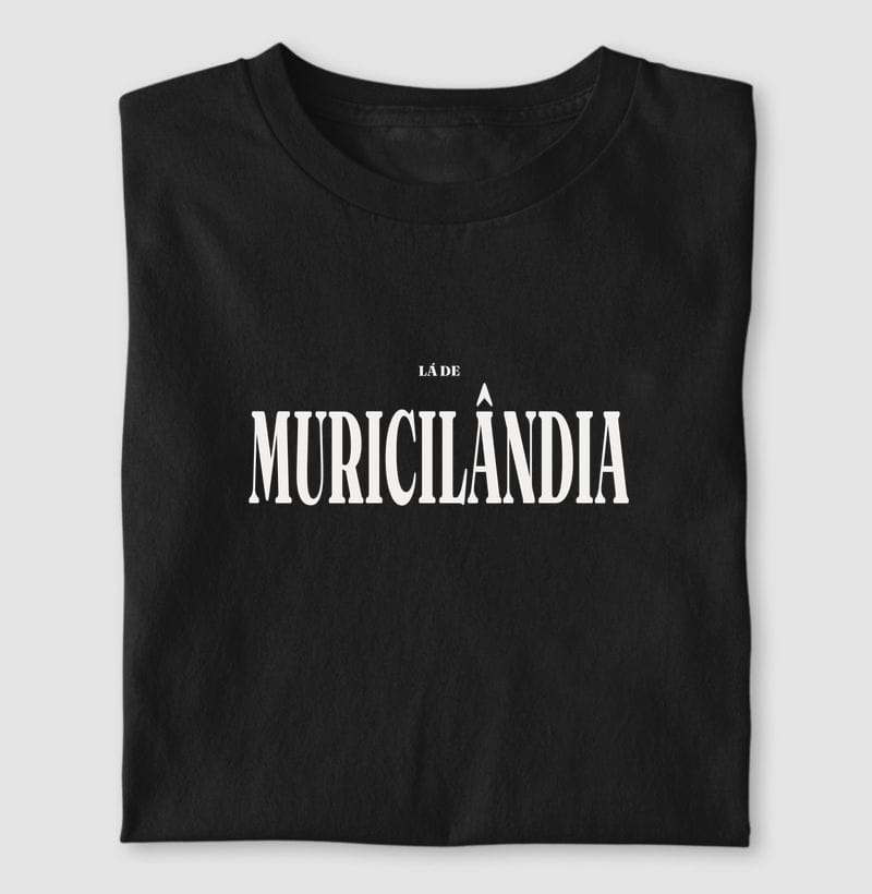 Camiseta Tipografia de Muricilândia