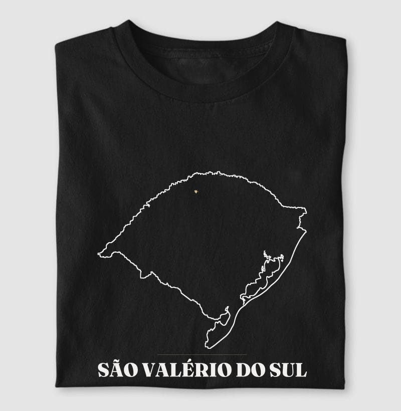 Camiseta Traço de São Valério do Sul