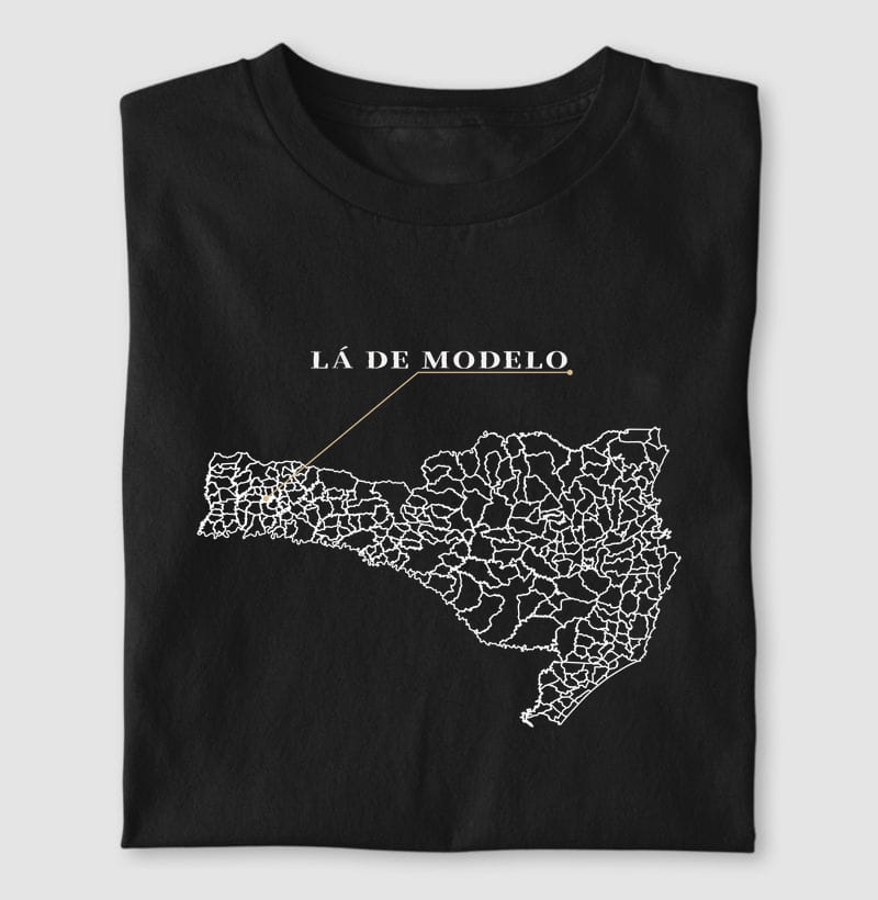 Camiseta Ponto de Origem de Modelo