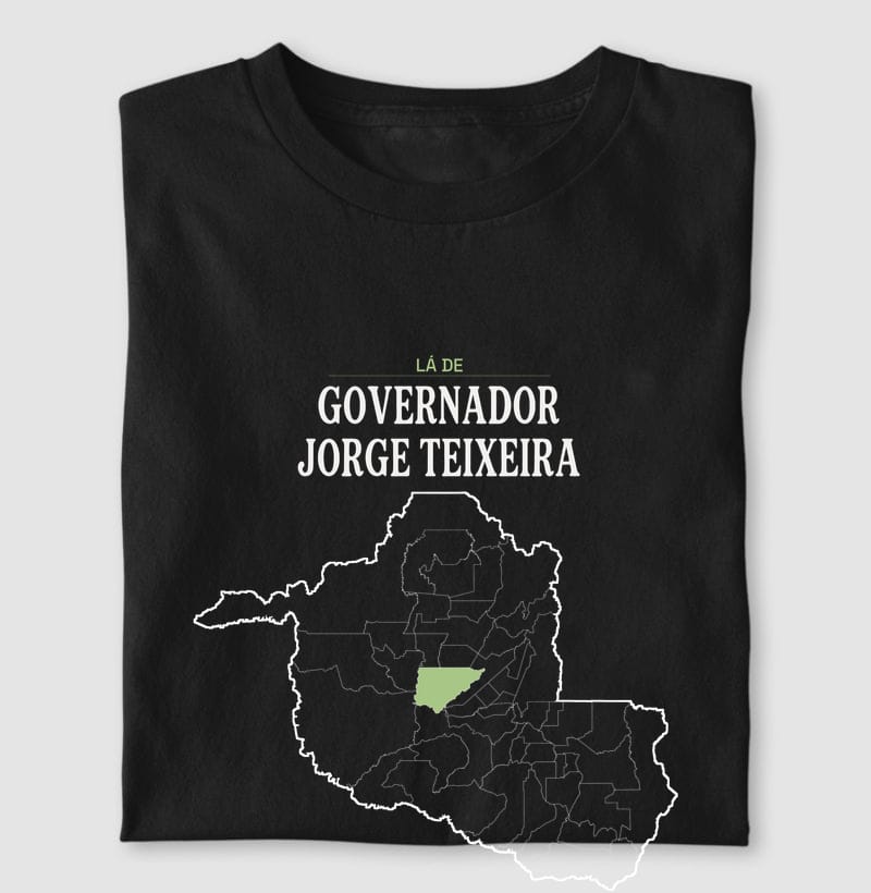 Camiseta Território de Governador Jorge Teixeira